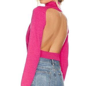 SUPERDOWN Lucia open back sweater